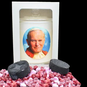 saint john paul ii scented religious candle gdcandles